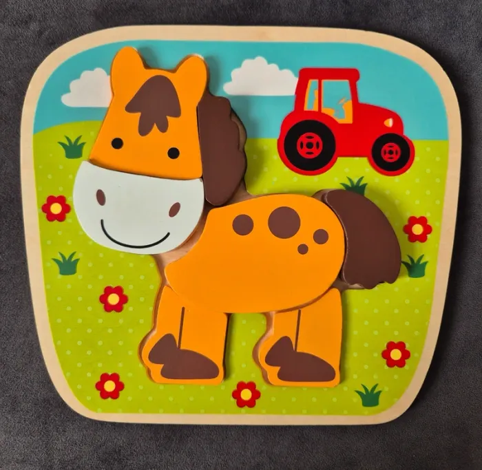 Lot 3 puzzles en bois - photo numéro 3
