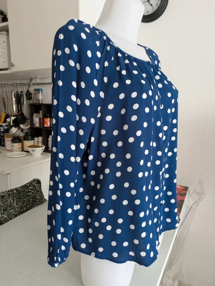 Chemise blouse bleu monoprix 40 - photo numéro 2