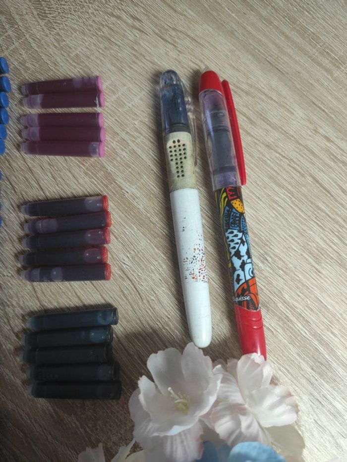 Lot de 117 cartouches d’encre + 2 stylos plumes offerts - photo numéro 5