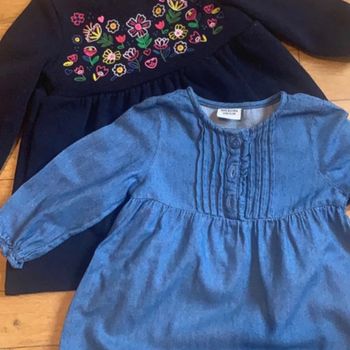 Lot de 2 tuniques  12-18mois