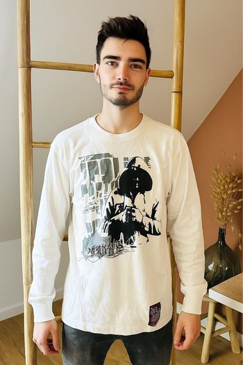 💜 TEE shirt blanc souls rapublick taille Xs 💜