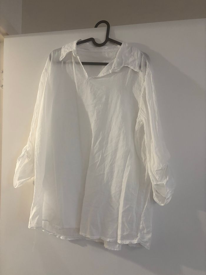 Ensemble chemise et pull à trous - photo numéro 5