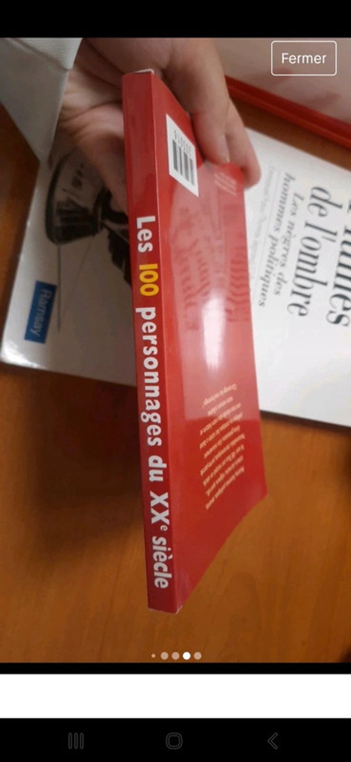 Livre Les 100 personnages de xx siècles - photo numéro 2