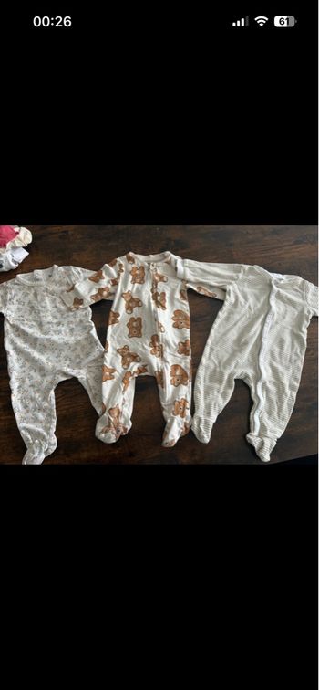 Lot pyjama 