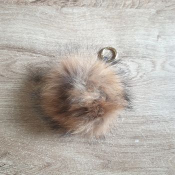 🏷 Porte clés boule de poiles bijou de sac #emyfleury_porteclés