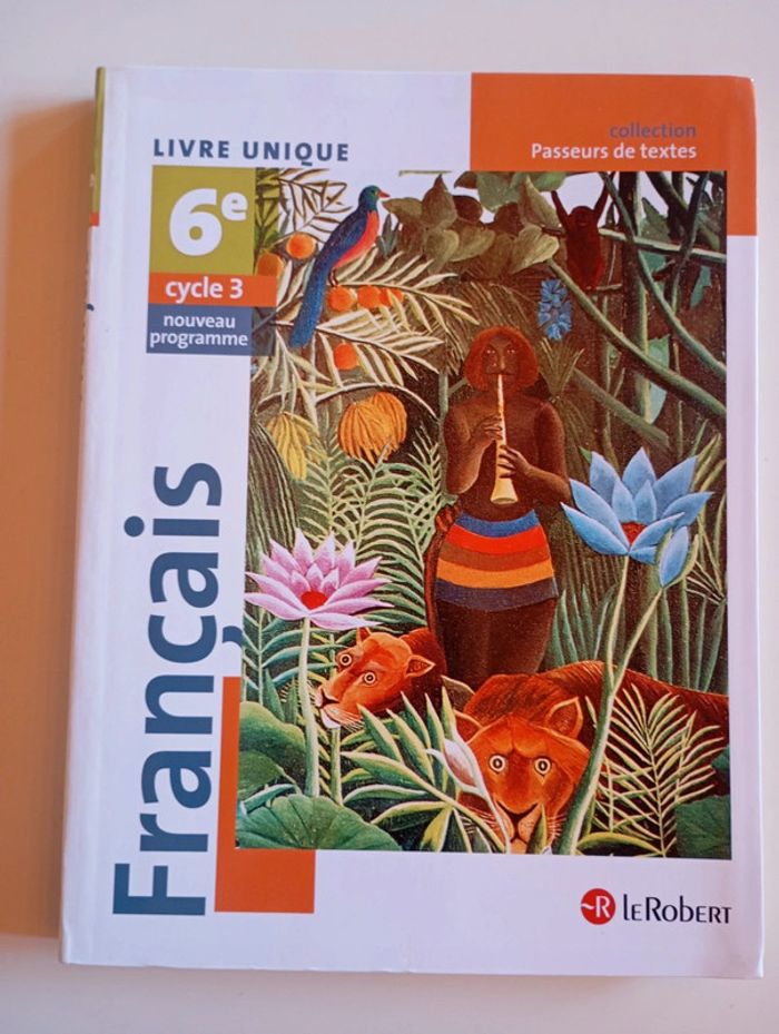 Manuel Français 6è : Passeur de textes (2016)