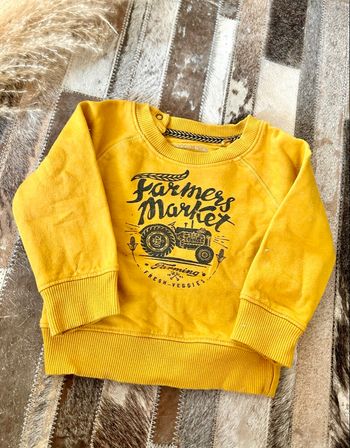 🚜 Sweat Noppies Baby - Thème "Farmers Market