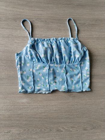 Débardeur court taille m