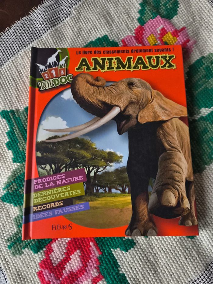 Livre Top Doc Animaux