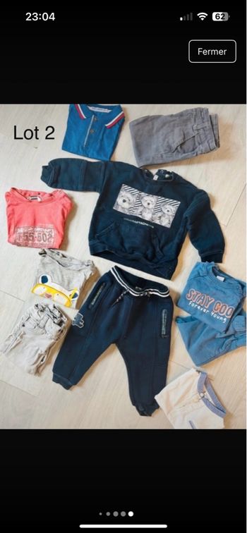 Lot vêtements 18 mois