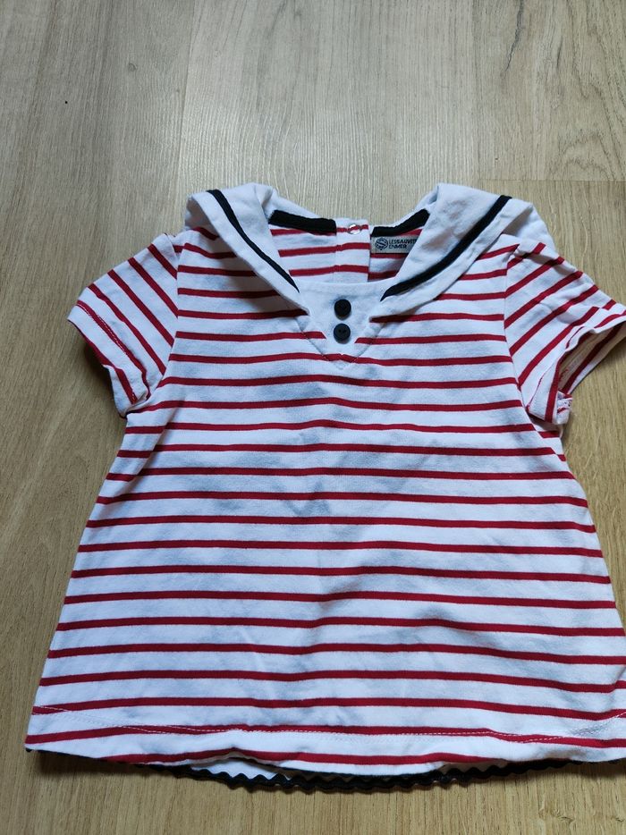 Tee shirt sauveteur en mer 18mois