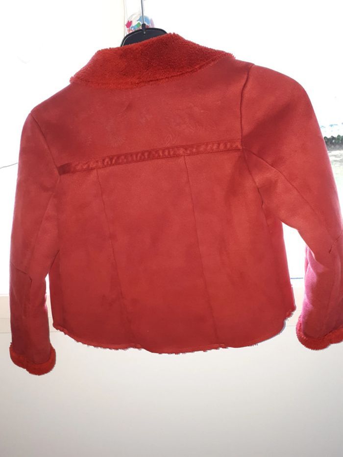 Manteau type motard IKKS fille 10 ans - photo numéro 4