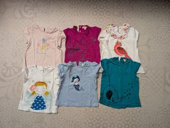 Lot de 6 t shirt