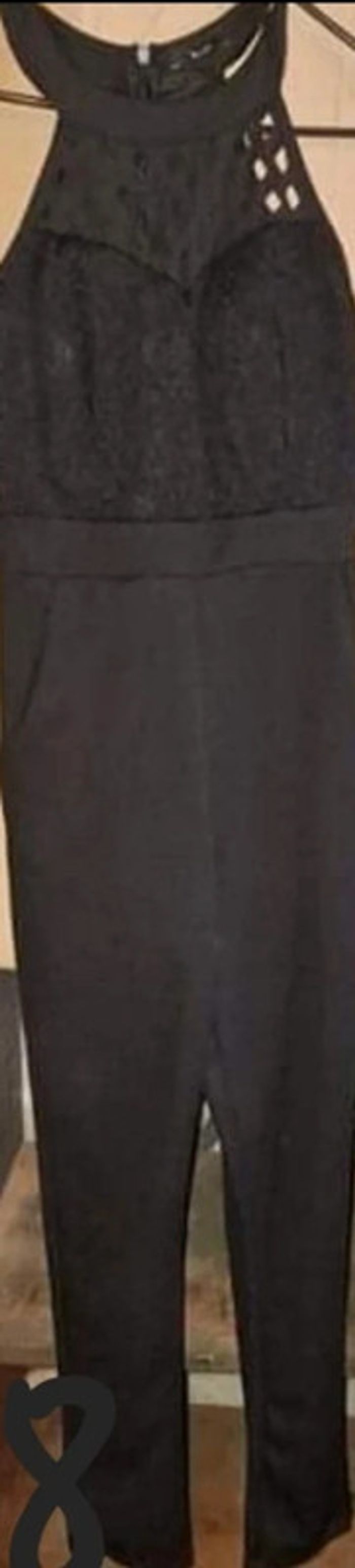 Combi pantalon noir