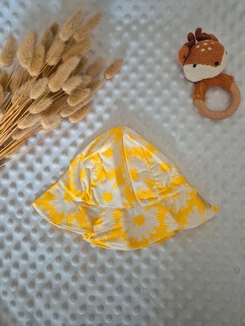 Chapeau - Bob jaune 6-12 mois