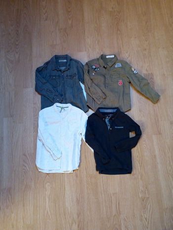 Lot de 3 chemises et un polo