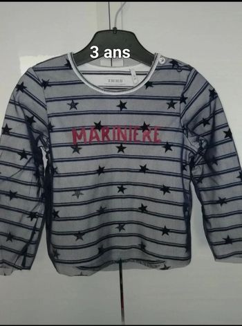 Marinière 3ans "Ikks"