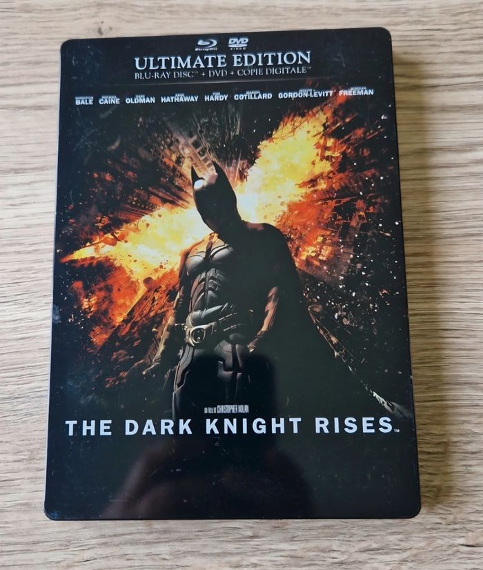 Dvd blu-ray the dark knight rises