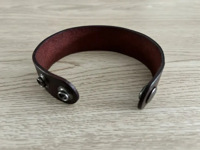 Bracelet Manchette en Cuir Celtique Neuve - photo numéro 3
