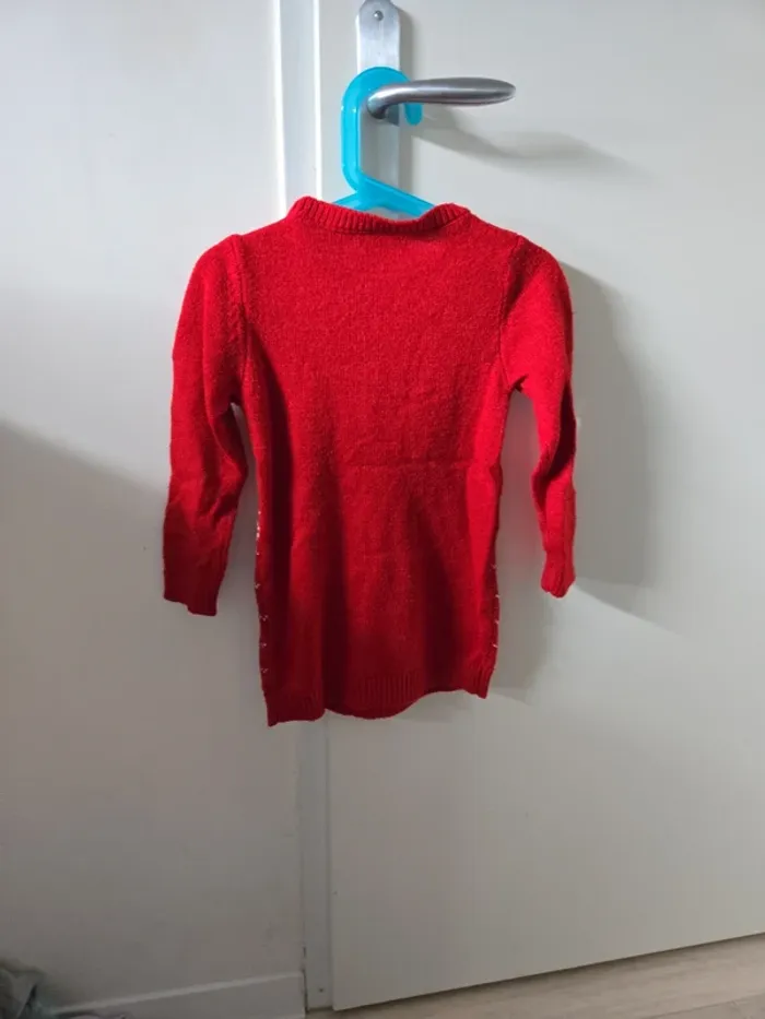 Robe pull de Noël taille 4ans inextenso - photo numéro 3