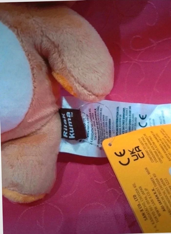 Peluche enfant Rilakkuma Neuf Claire's - photo numéro 3