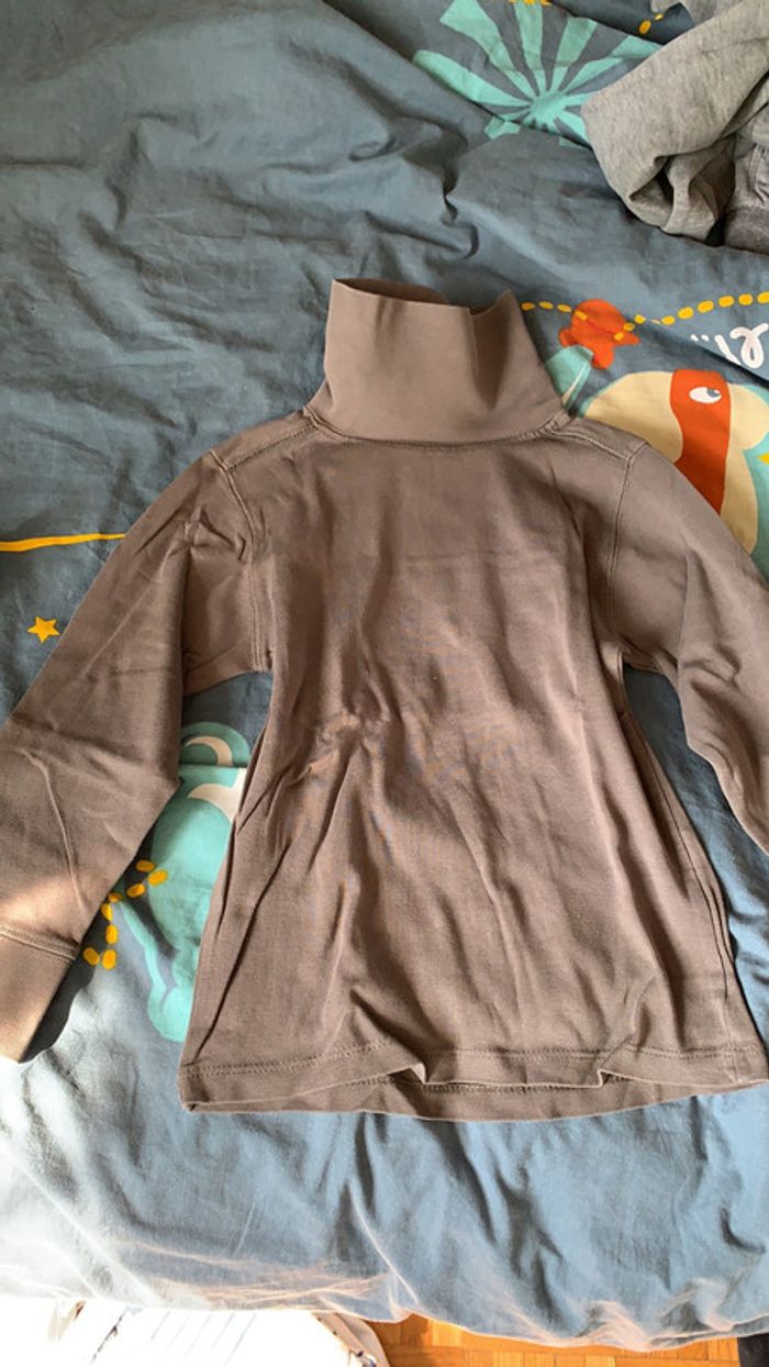 Col roulé gris kiabi