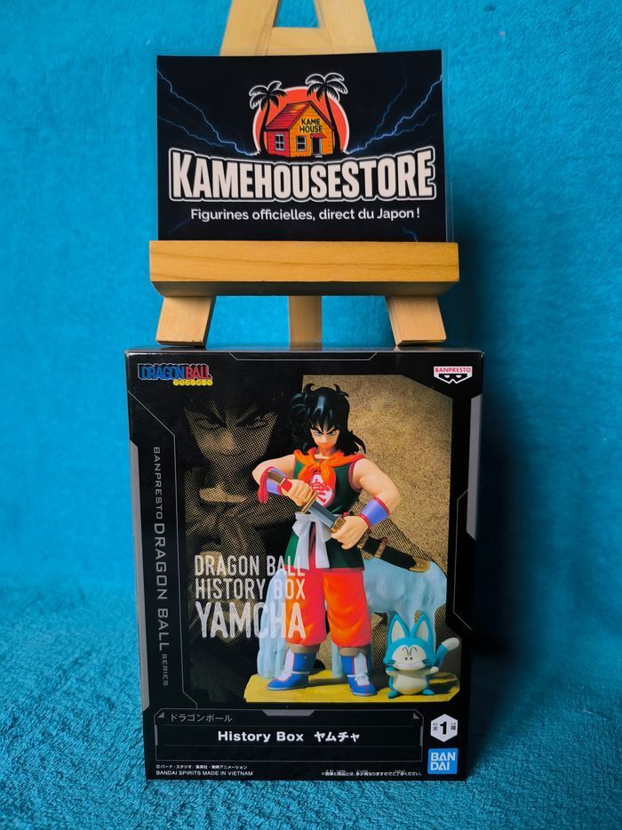 Figurine Yamcha – Dragon Ball – History Box – Banpresto – Officielle Import Japon