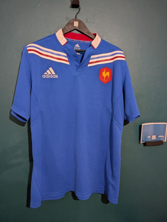 Maillot Rugby XV de France 2012/13 XL + 1 Maillot Mystère Offert !
