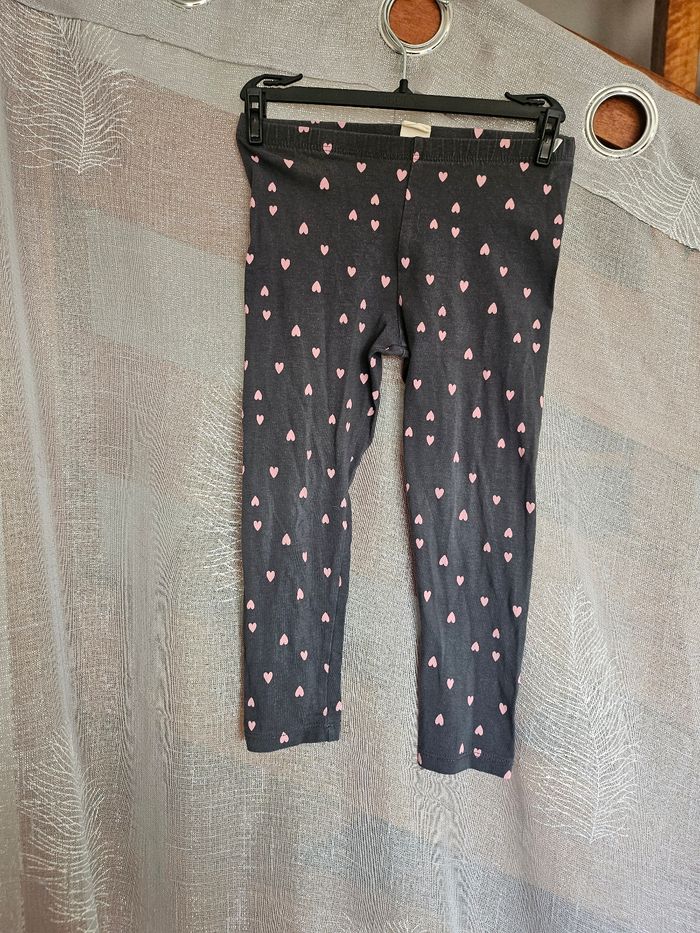 Legging cœur pour fille