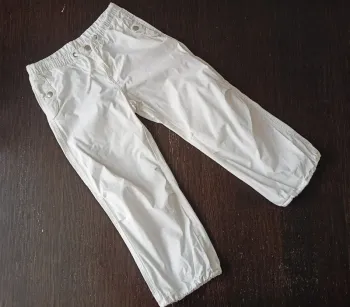 Pantalon léger blanc Dubbster 5 ans - 110cm