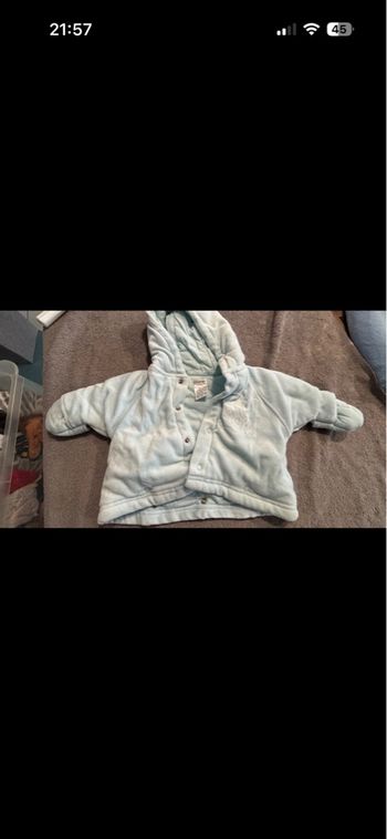 Veste bébé chaude 