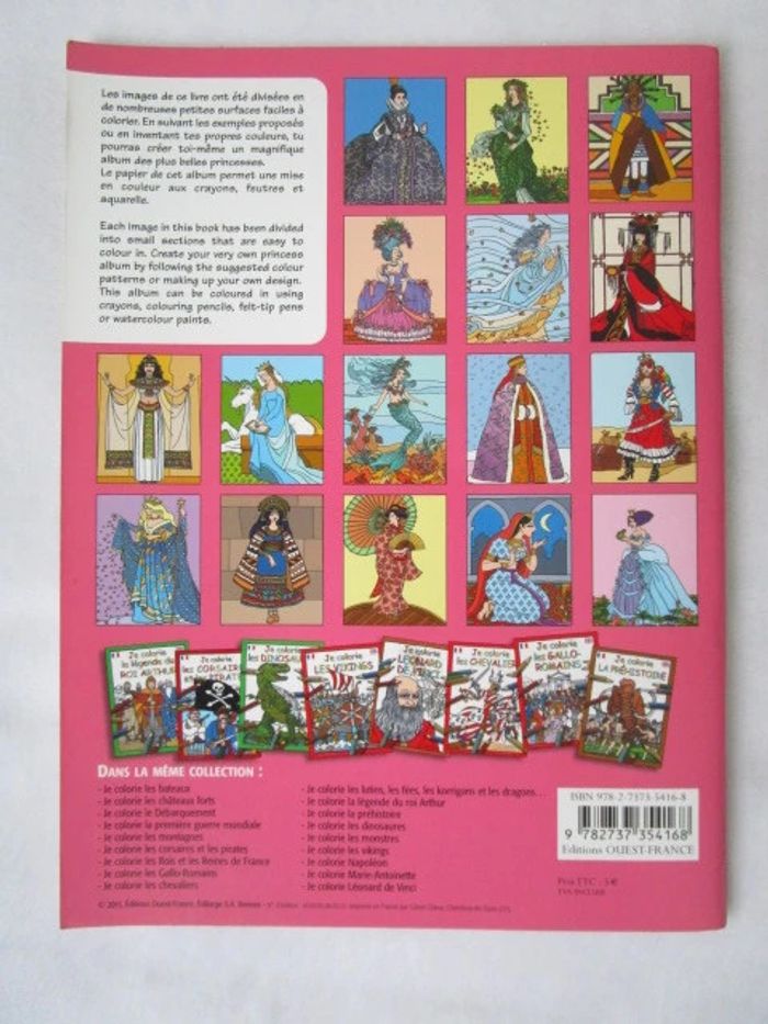 Je colorie les princesses NEUF - photo numéro 6