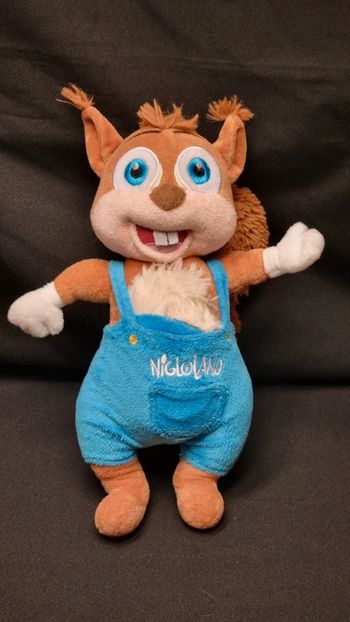 Peluche Nigloland Rikko Noisette Express