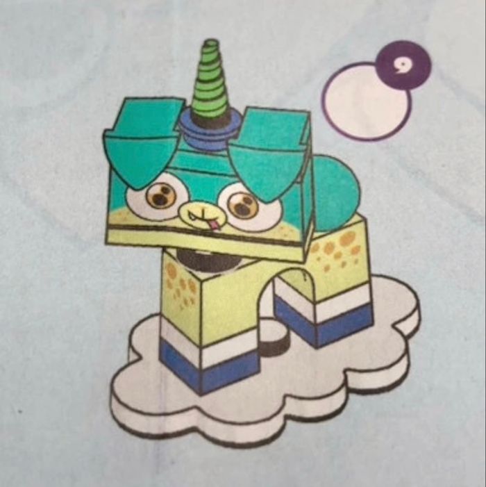Lego Série 1 Unikitty (Réf. 41775) - Licorne nº9 : Alien Puppycorn - photo numéro 6