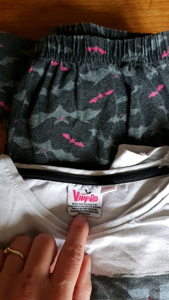 Pyjama Chics Vampiro 12 ans - photo numéro 2