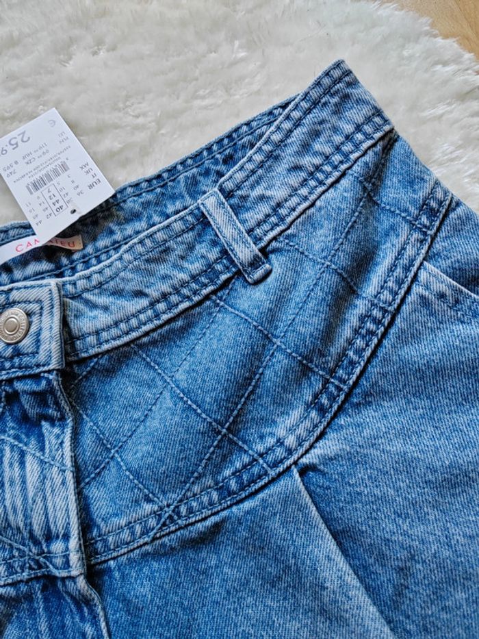 Short jean femme taille 40 Camaïeu - photo numéro 5