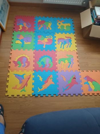 Tapis puzzle mousse