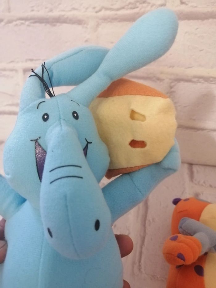 Lot de peluches les  animaux rigolos atlas editions - photo numéro 12