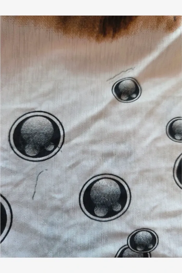 Long Tee-shirt mignon fluide T46 Charbell - photo numéro 8