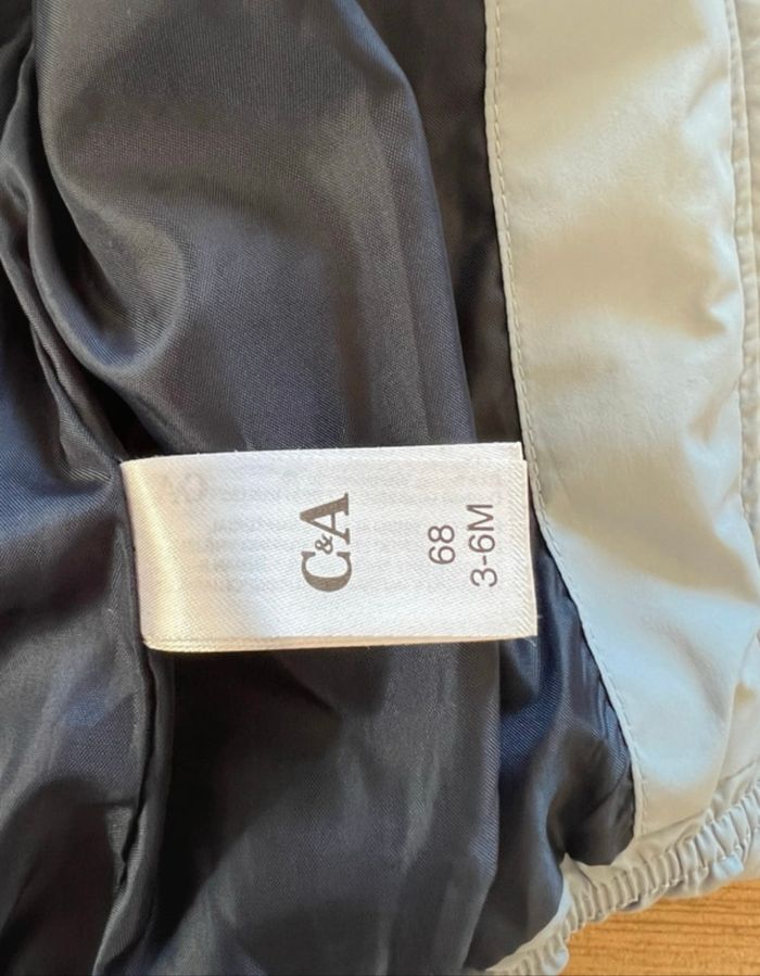 Manteau doudoune C&A 6 mois - photo numéro 5