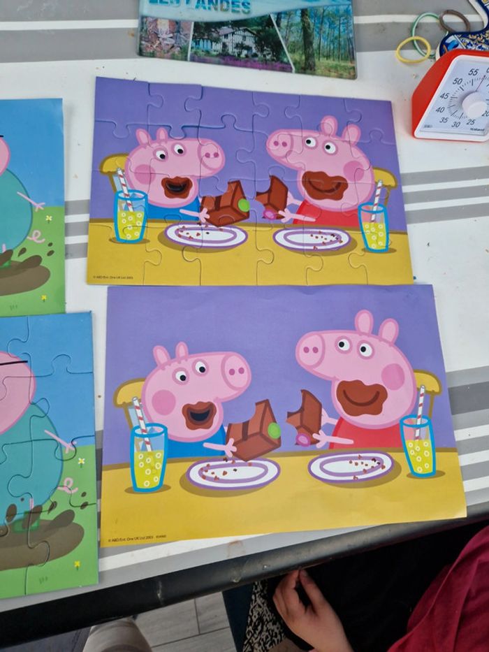 Puzzle peppa pig - photo numéro 4