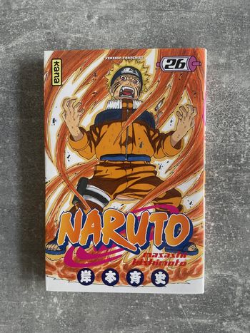 Manga Naruto tome 26 en version française.
