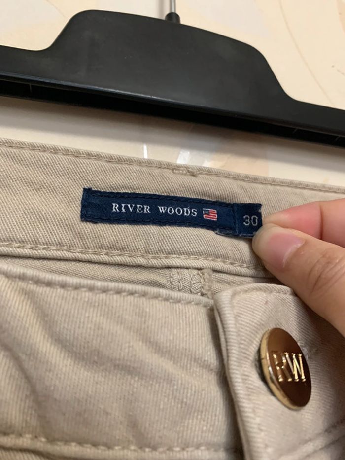 Jeans beige taille 38 (30 US) - photo numéro 4