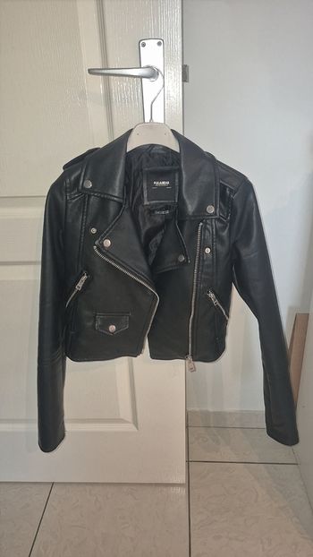 Veste simili cuir 