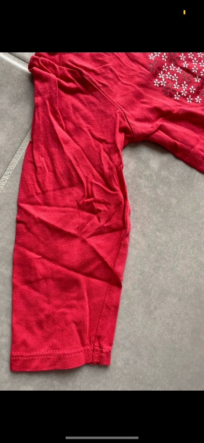 Tee shirt manches longues Coeur Neuf 18 mois - photo numéro 3