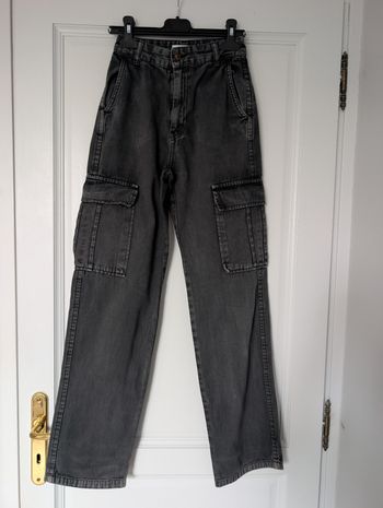 Cargo fille gris foncé Jennyfer taille 30