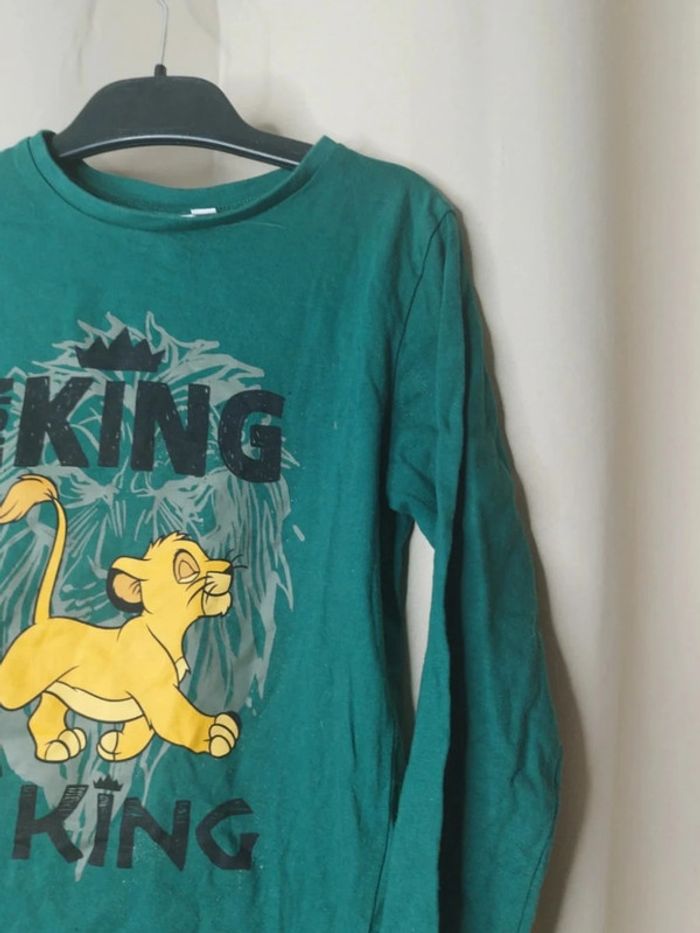 T-shirt manches longues Disney le roi lion - photo numéro 3