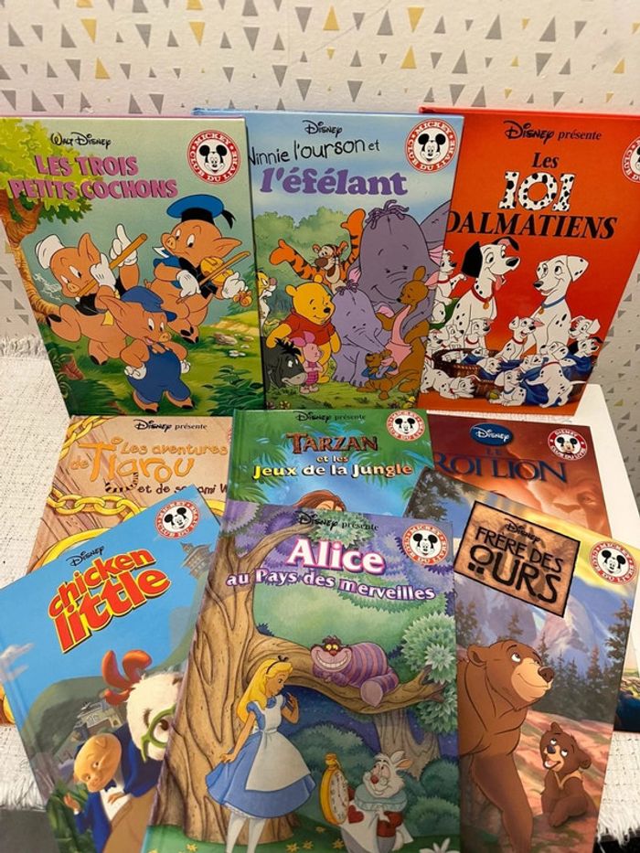 Lot de livres Disney X 9 - photo numéro 2