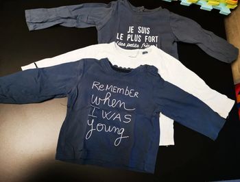 Lot de 3 tee-shirt 2 ans