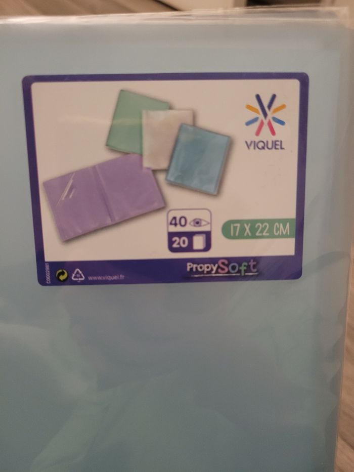 Porte-vues Viquel(40vues) - photo numéro 2